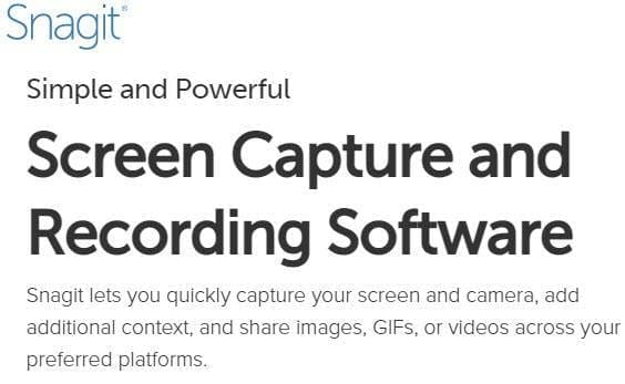 Snagit Apps for maximum productivity