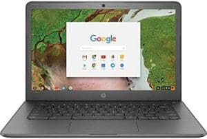 HP Chromebook 14" G5, Intel Celeron N3350, 4GB RAM, 16GB SSD (3NU63UT#ABA ) (Renewed)